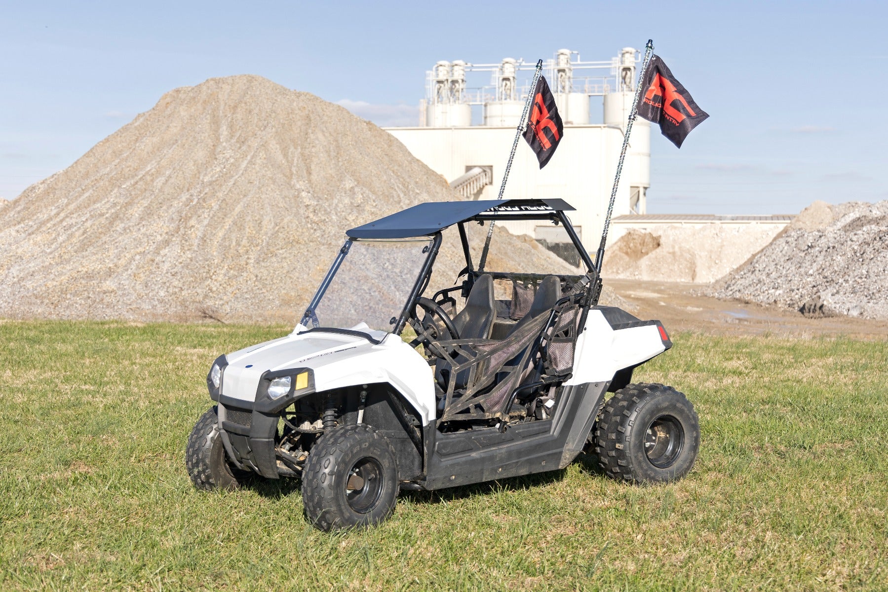 LED Whip Light Kit | Bed Mount | Polaris RZR 170