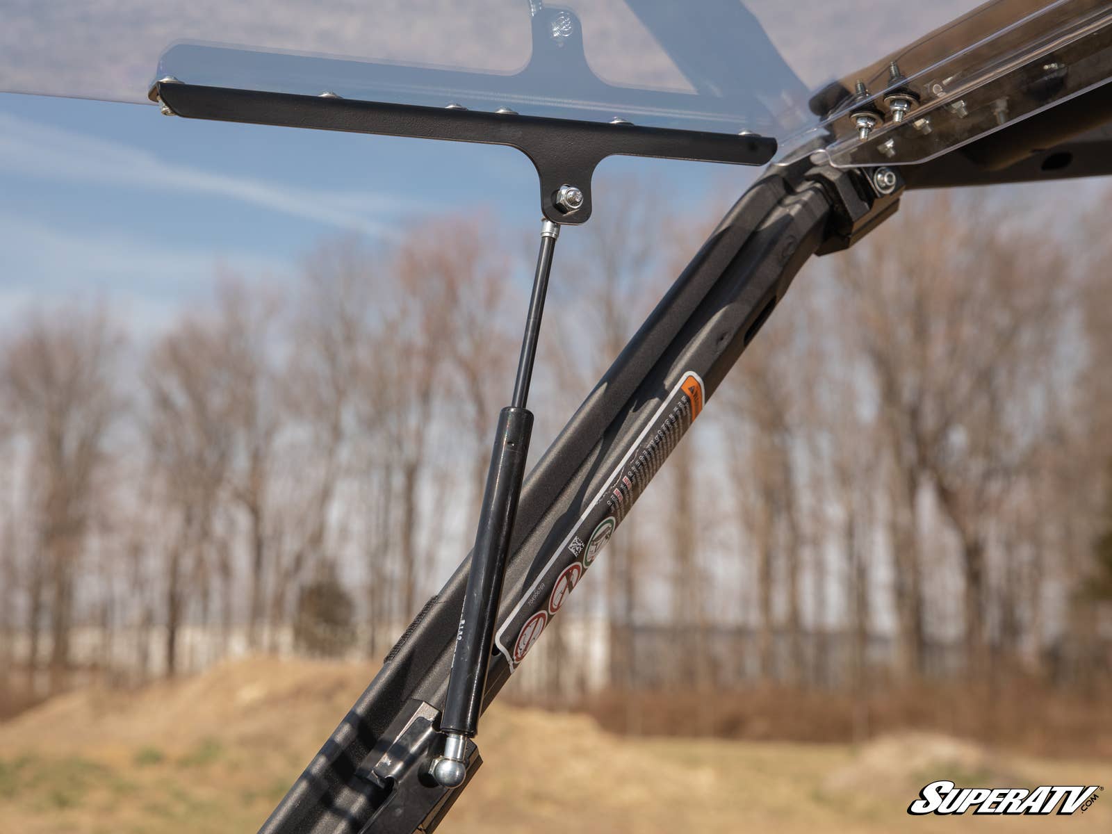 CAN-AM MAVERICK TRAIL SCRATCH RESISTANT FLIP WINDSHIELD