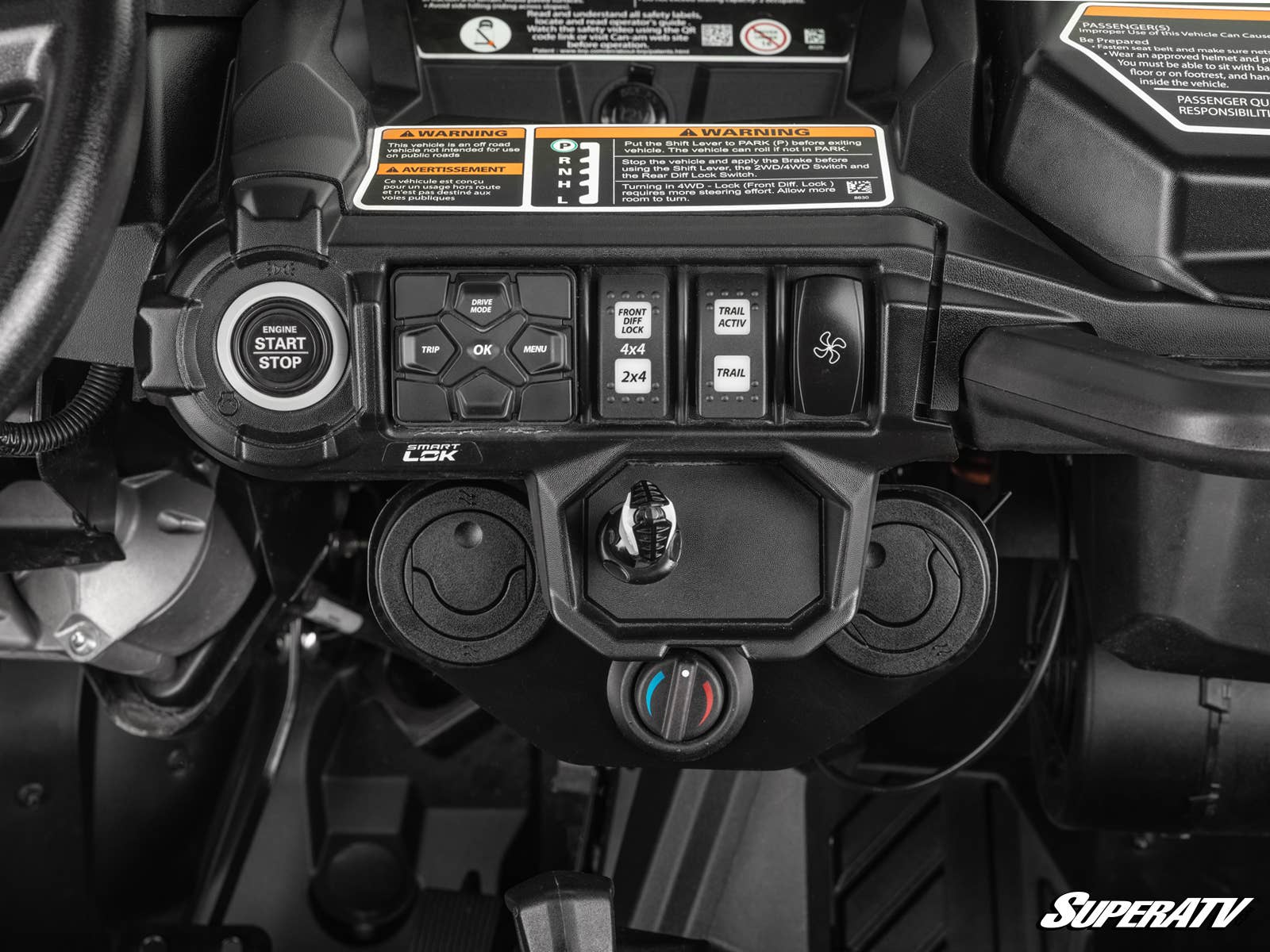 CAN-AM COMMANDER IN-DASH CAB HEATER