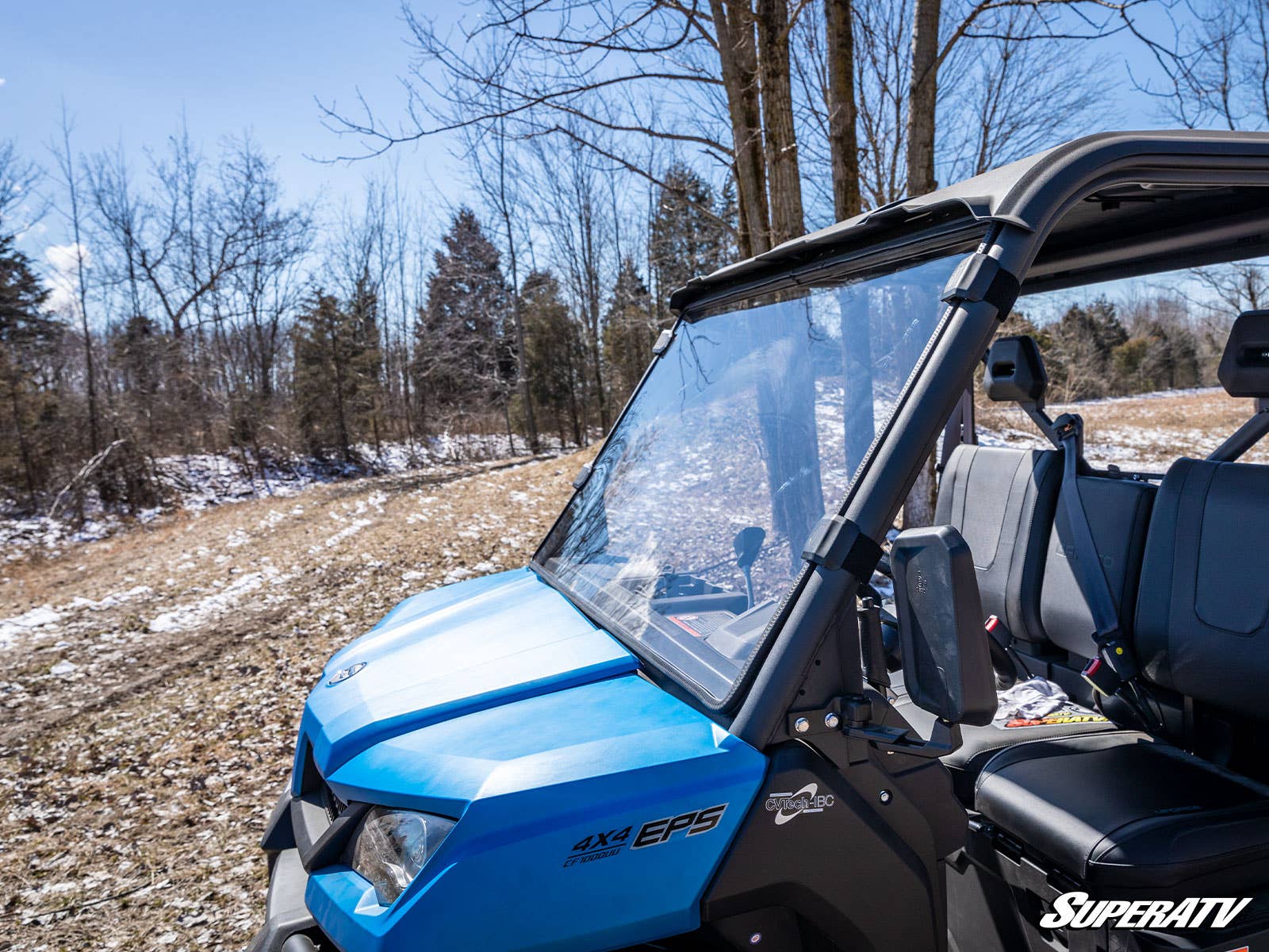 CFMOTO UFORCE 1000 SCRATCH RESISTANT FULL WINDSHIELD