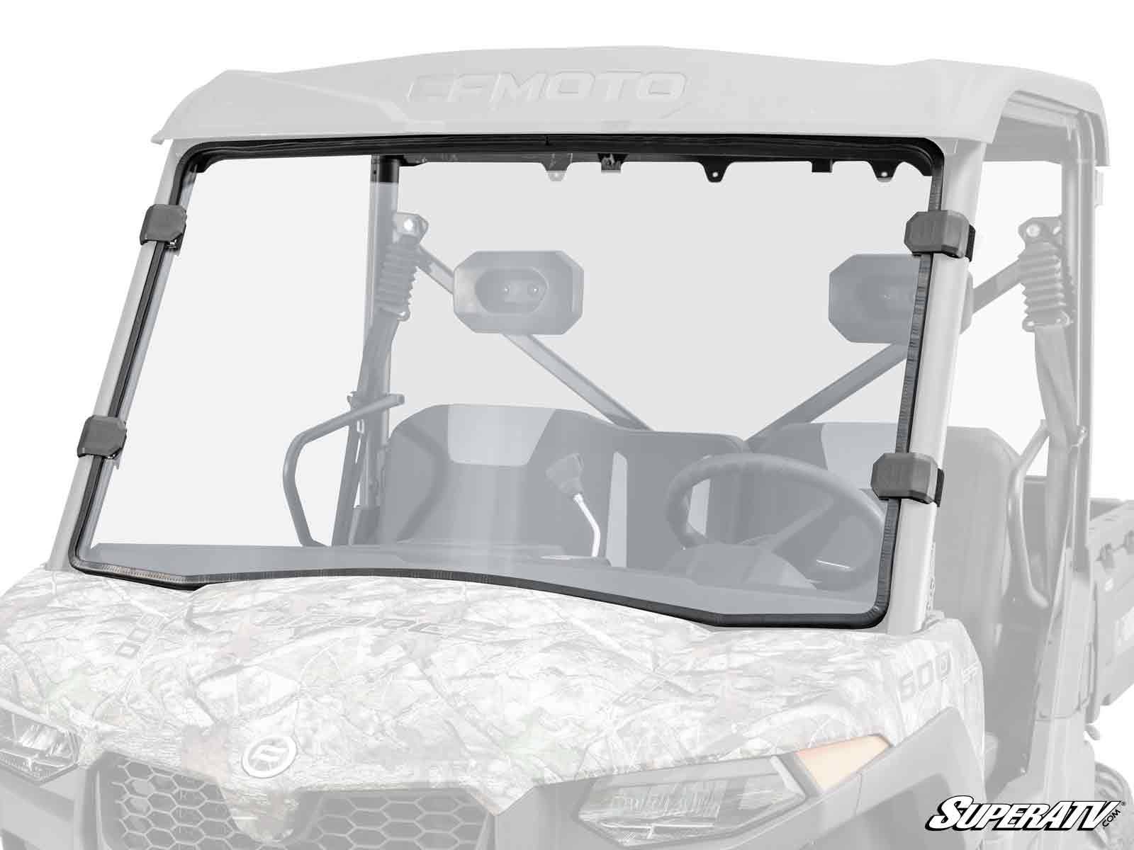 CFMOTO UFORCE 600 SCRATCH-RESISTANT FULL WINDSHIELD