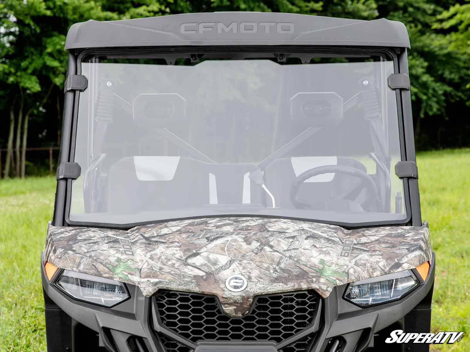CFMOTO UFORCE 600 SCRATCH-RESISTANT FULL WINDSHIELD