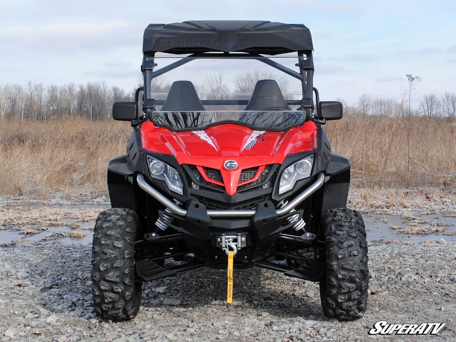 CFMOTO ZFORCE 800 SCRATCH RESISTANT FULL WINDSHIELD