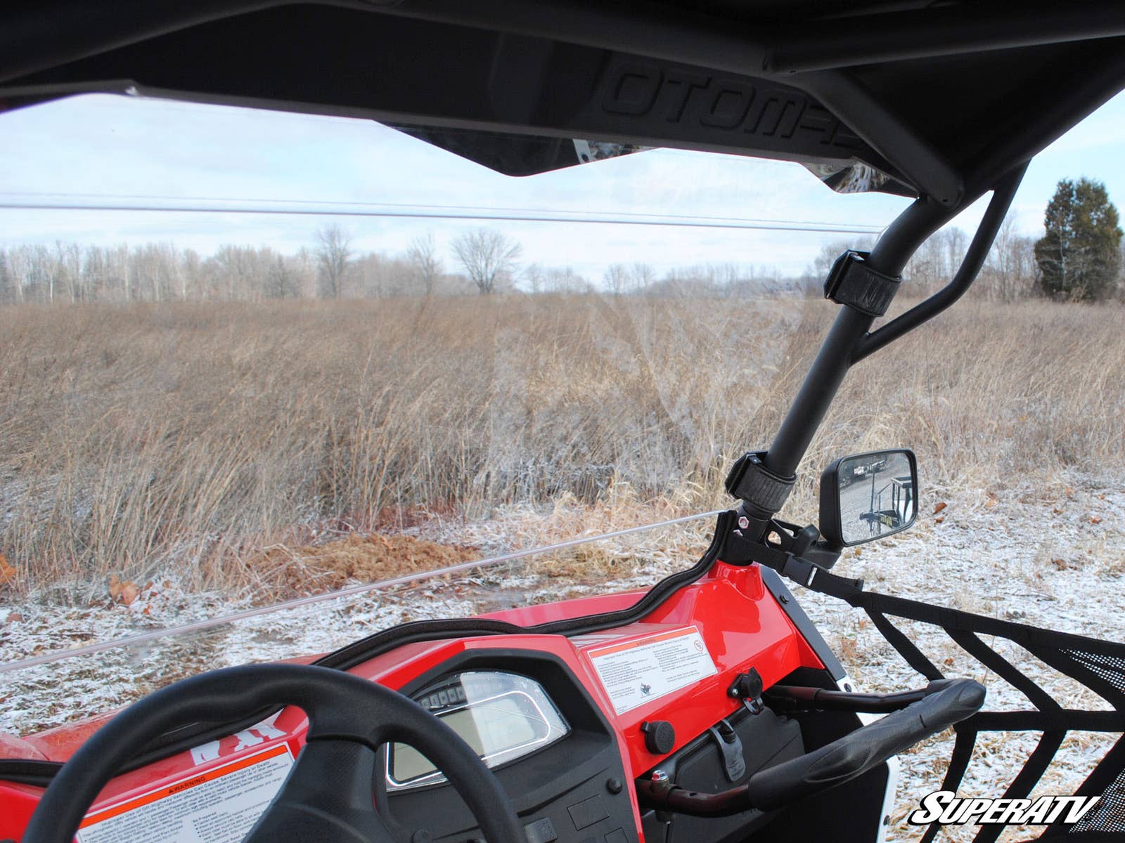 CFMOTO ZFORCE 1000 SCRATCH RESISTANT FULL WINDSHIELD