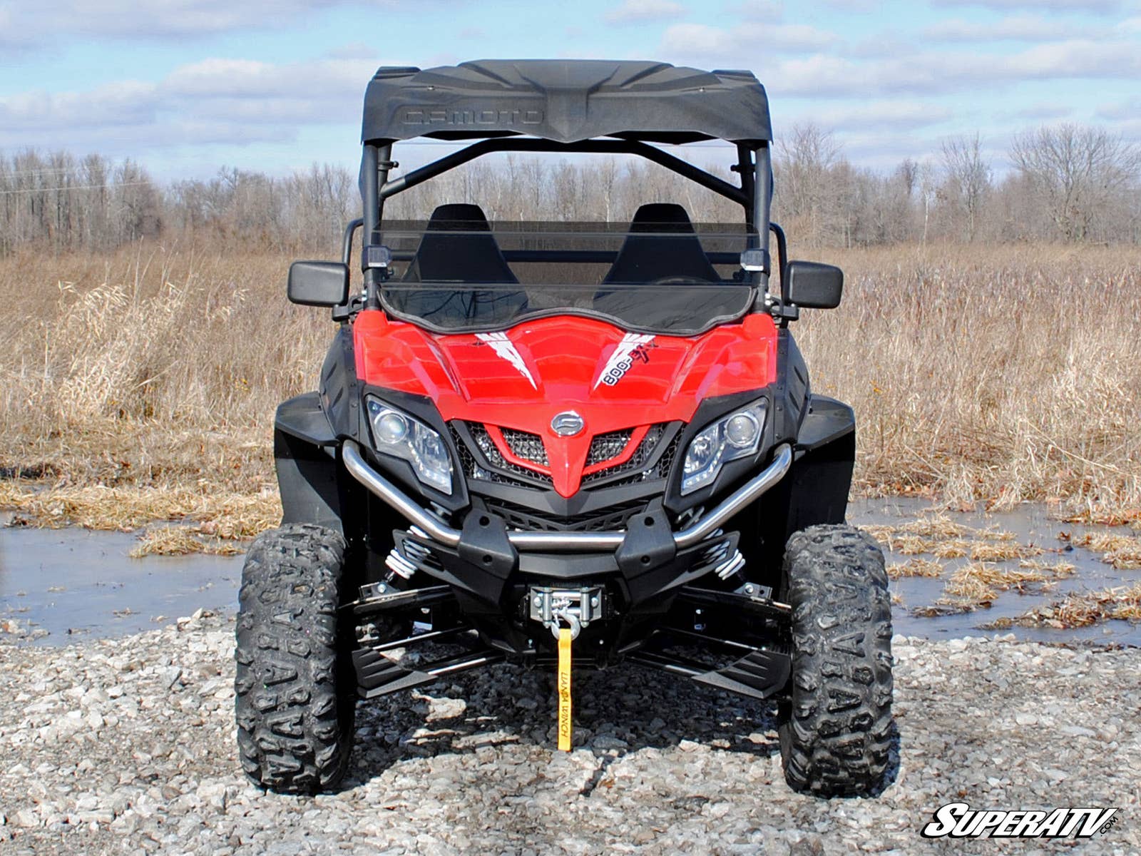CFMOTO ZFORCE 1000 SCRATCH-RESISTANT HALF WINDSHIELD