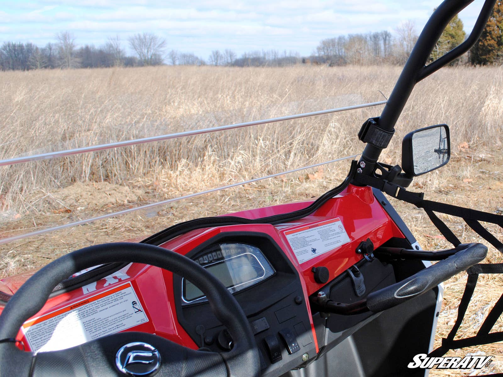 CFMOTO ZFORCE 1000 SCRATCH-RESISTANT HALF WINDSHIELD