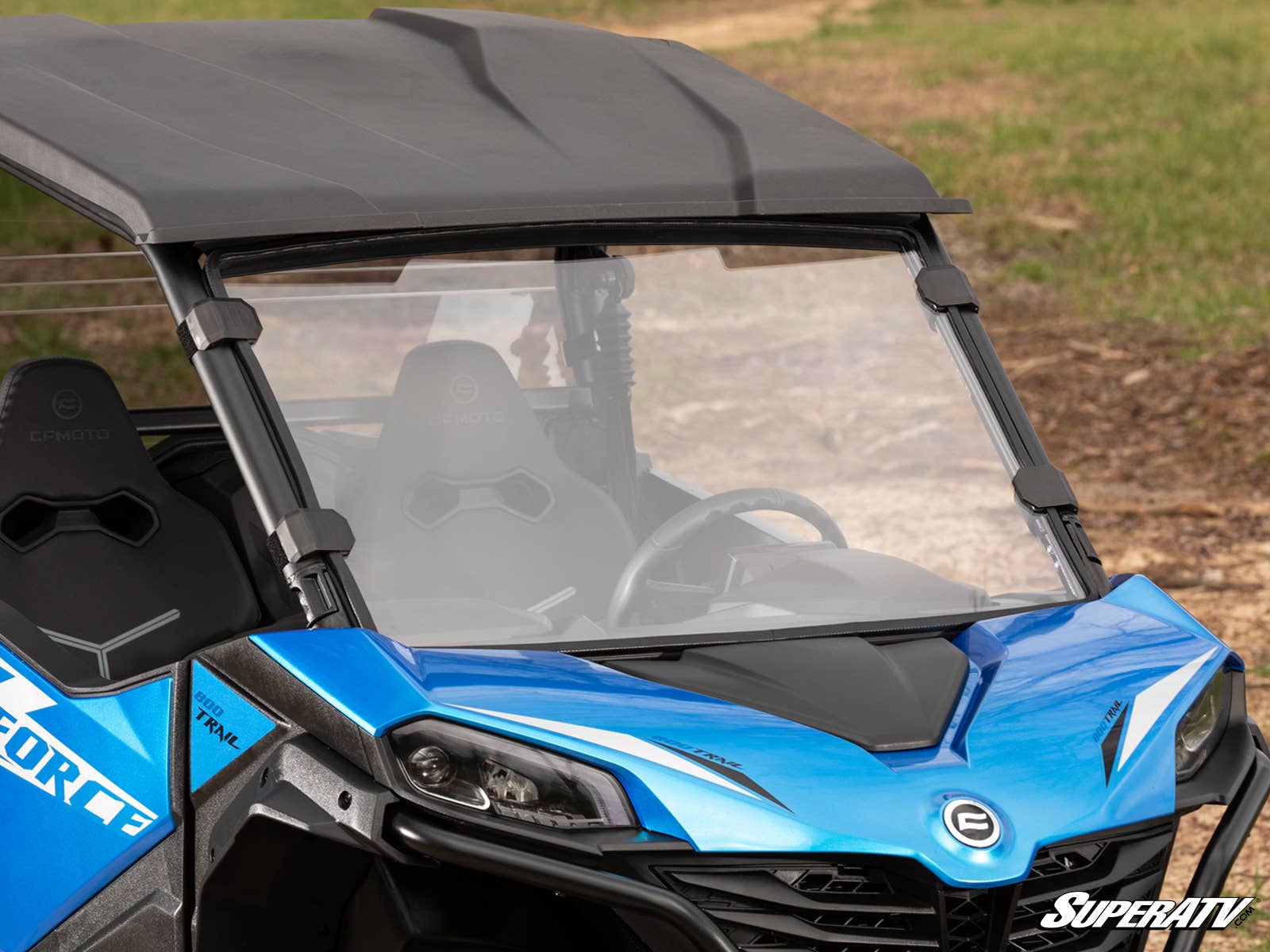 CFMOTO ZFORCE 800 TRAIL SCRATCH RESISTANT FULL WINDSHIELD