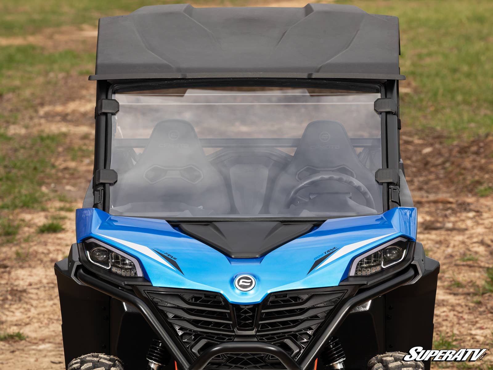 CFMOTO ZFORCE 800 TRAIL SCRATCH RESISTANT FULL WINDSHIELD