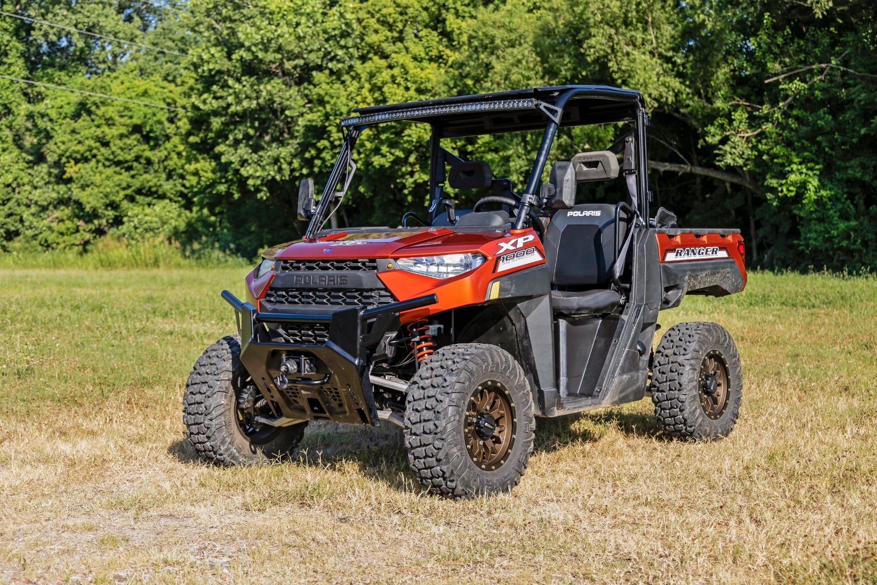 Forged Alum High Clearance 2" Fwd Offset Control Arms w/Ball Joints | Polaris Ranger 1000XP