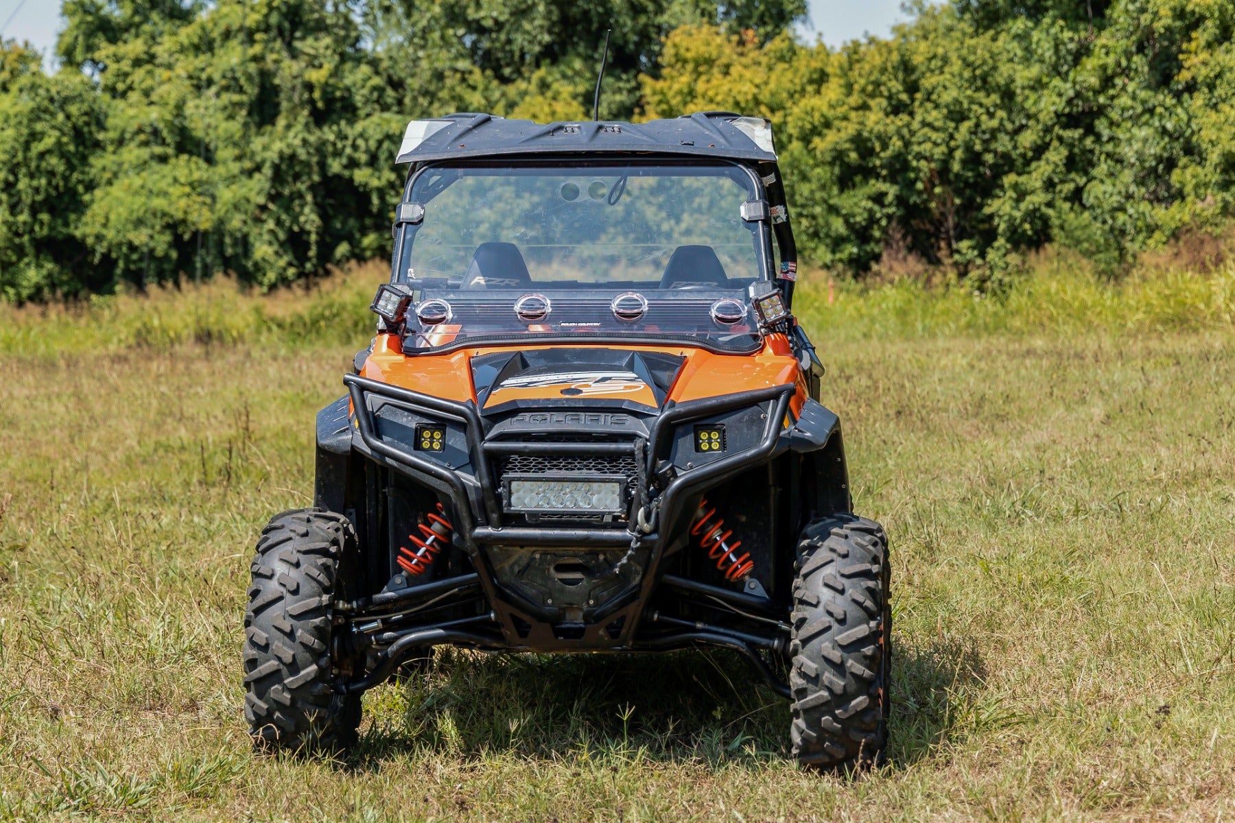 Vented Full Windshield | Scratch Resistant | Polaris Ranger RZR 4 800 (12-13)/RZR S 800 (2014)