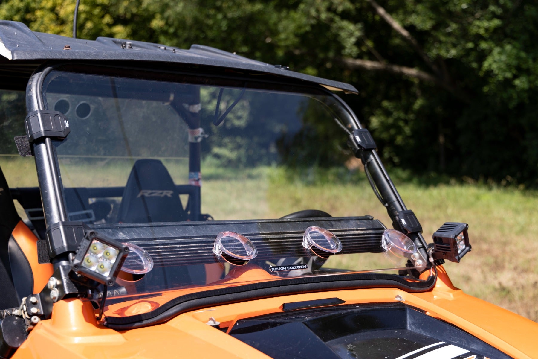 Vented Full Windshield | Scratch Resistant | Polaris Ranger RZR 4 800 (12-13)/RZR S 800 (2014)