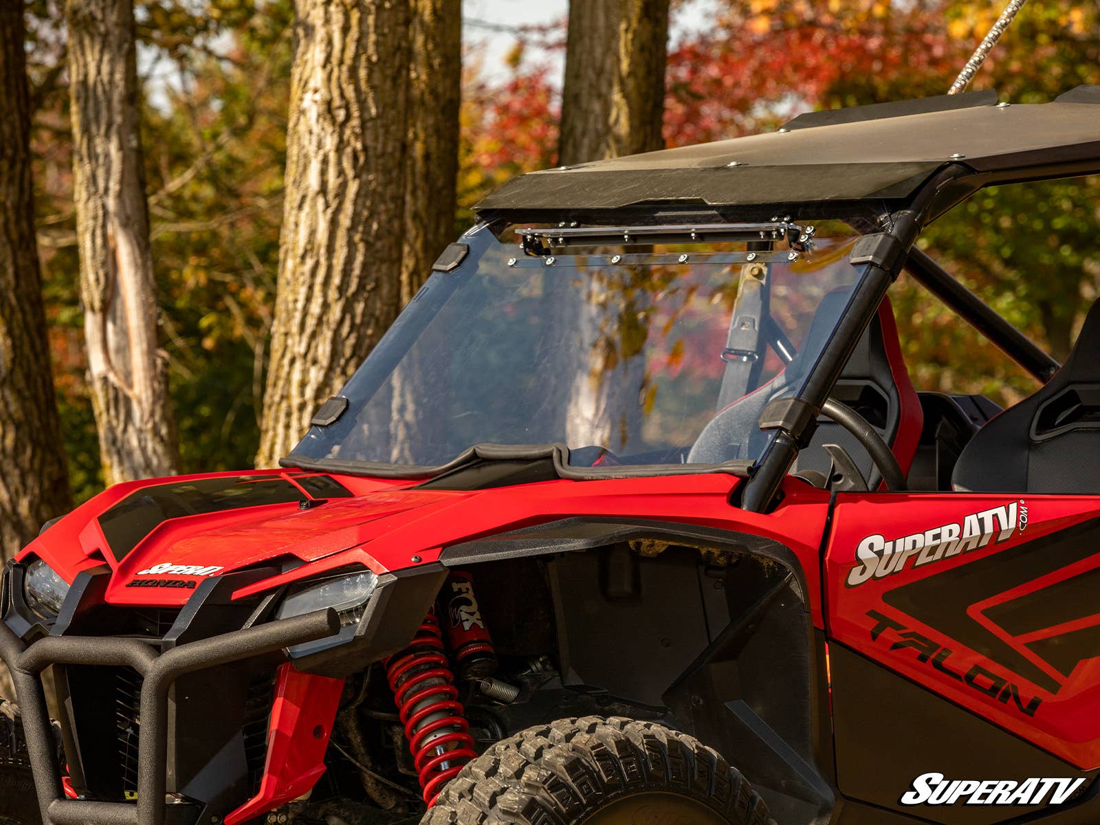 HONDA TALON 1000X SCRATCH-RESISTANT VENTED FULL WINDSHIELD