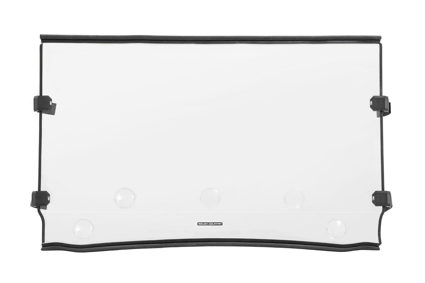 Vented Full Windshield | Scratch Resistant | Kawasaki Mule (16-22)