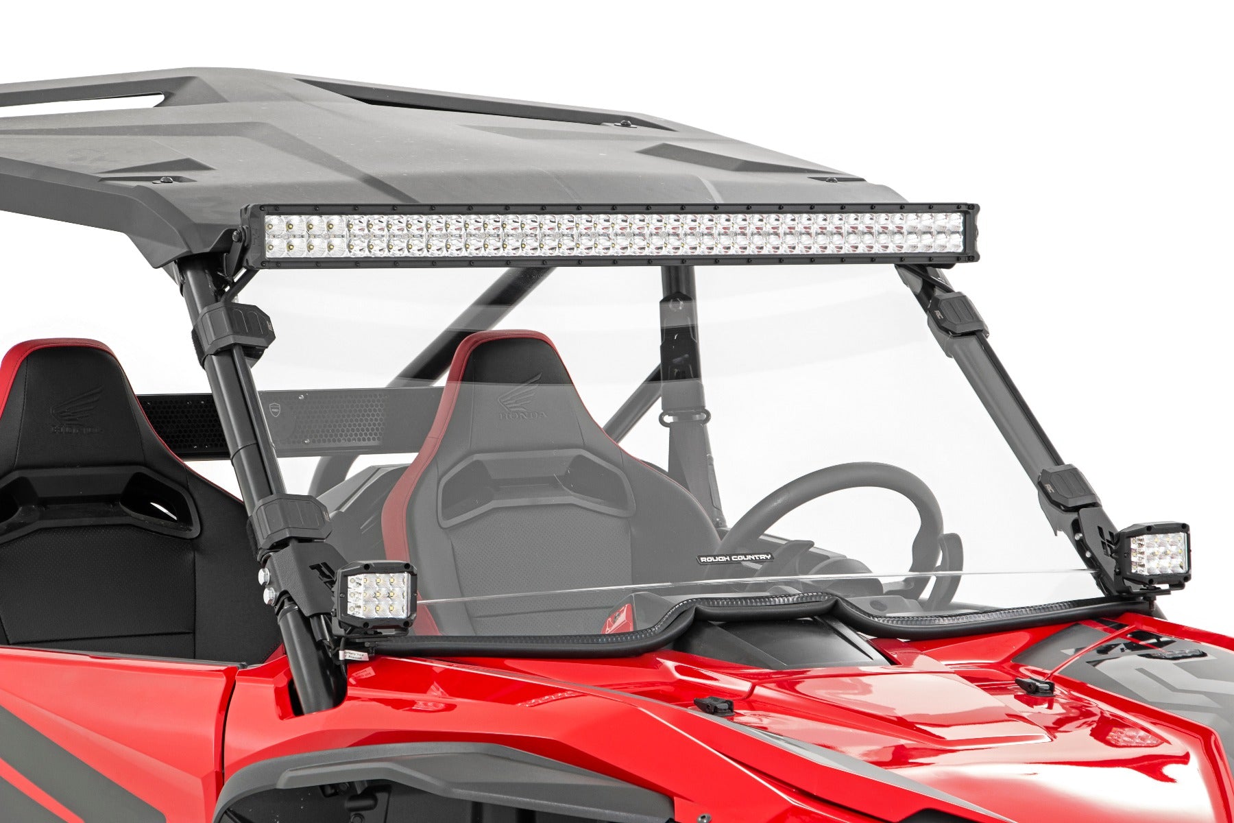 LED Light Kit | Cage Mount | 2" Black Pair | Honda Talon 4WD (19-22)