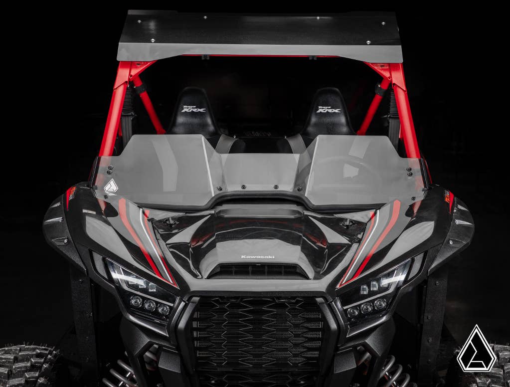 ASSAULT INDUSTRIES KAWASAKI TERYX KRX 1000 HALF WINDSHIELD
