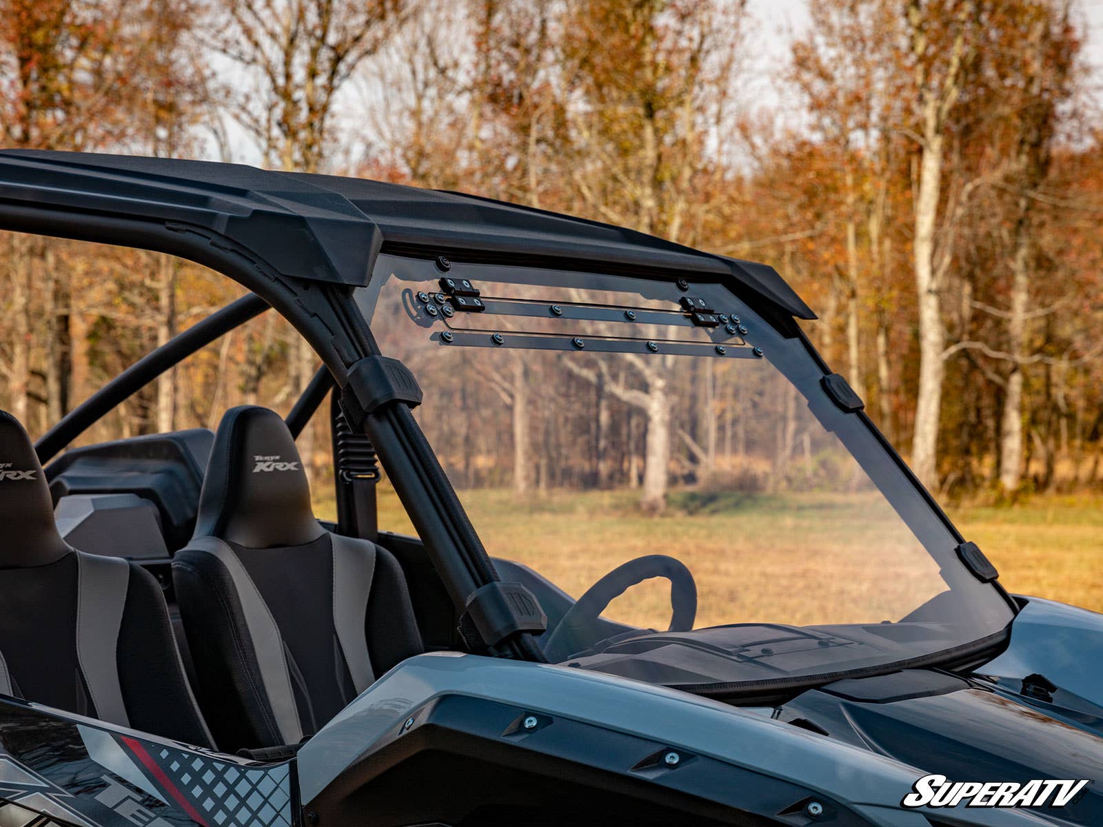 KAWASAKI TERYX KRX 1000 SCRATCH RESISTANT VENTED FULL WINDSHIELD