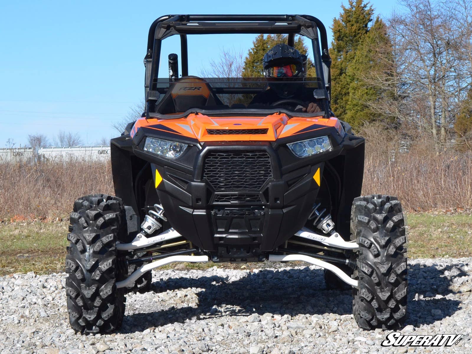 POLARIS RZR XP TURBO HALF WINDSHIELD