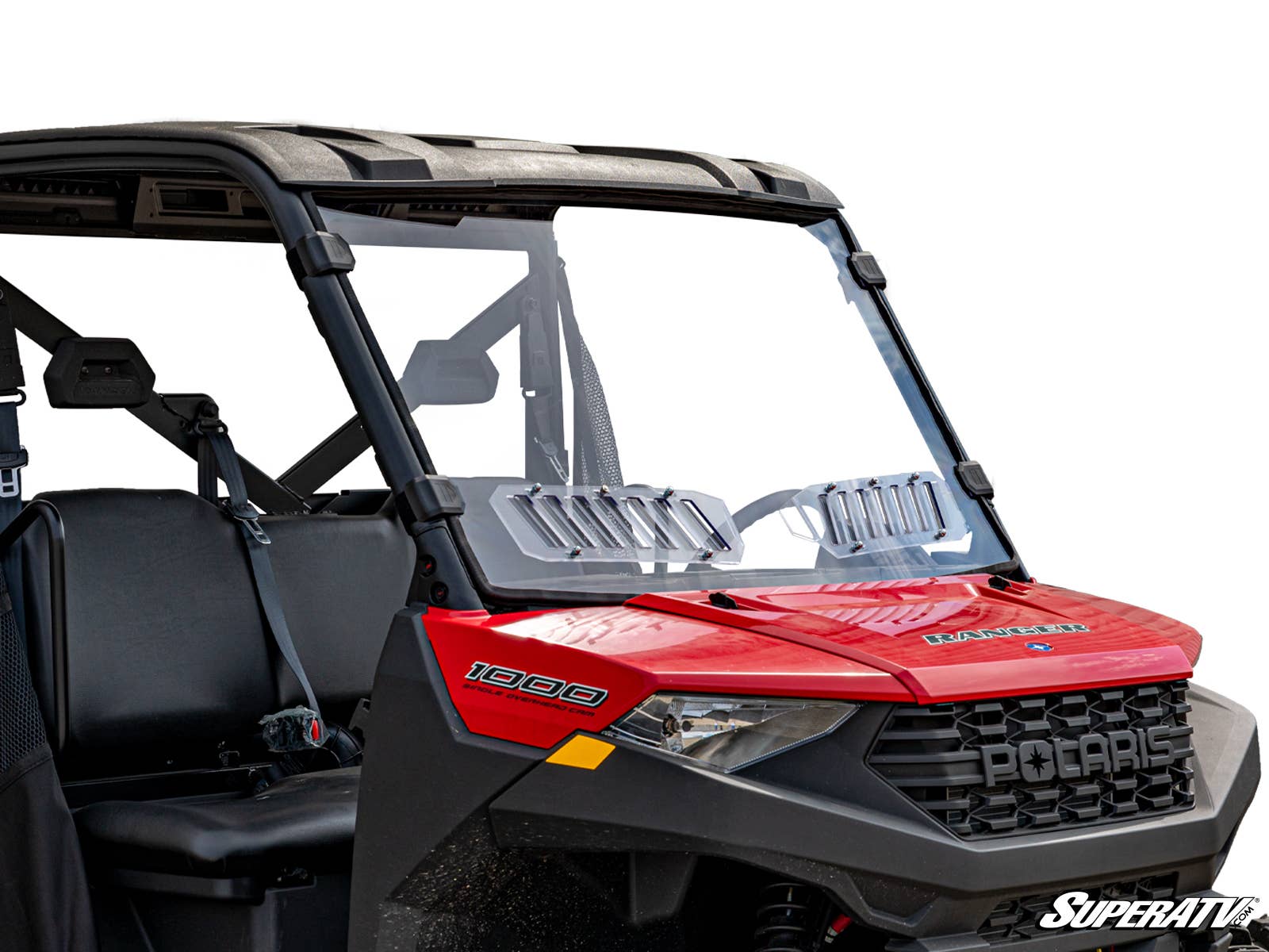POLARIS RANGER 900 VENTED FULL WINDSHIELD—SCRATCH-RESISTANT