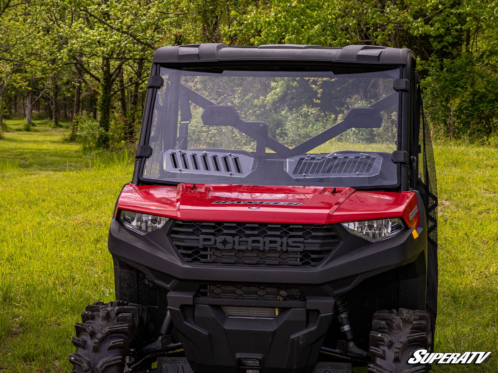 POLARIS RANGER 900 VENTED FULL WINDSHIELD—SCRATCH-RESISTANT