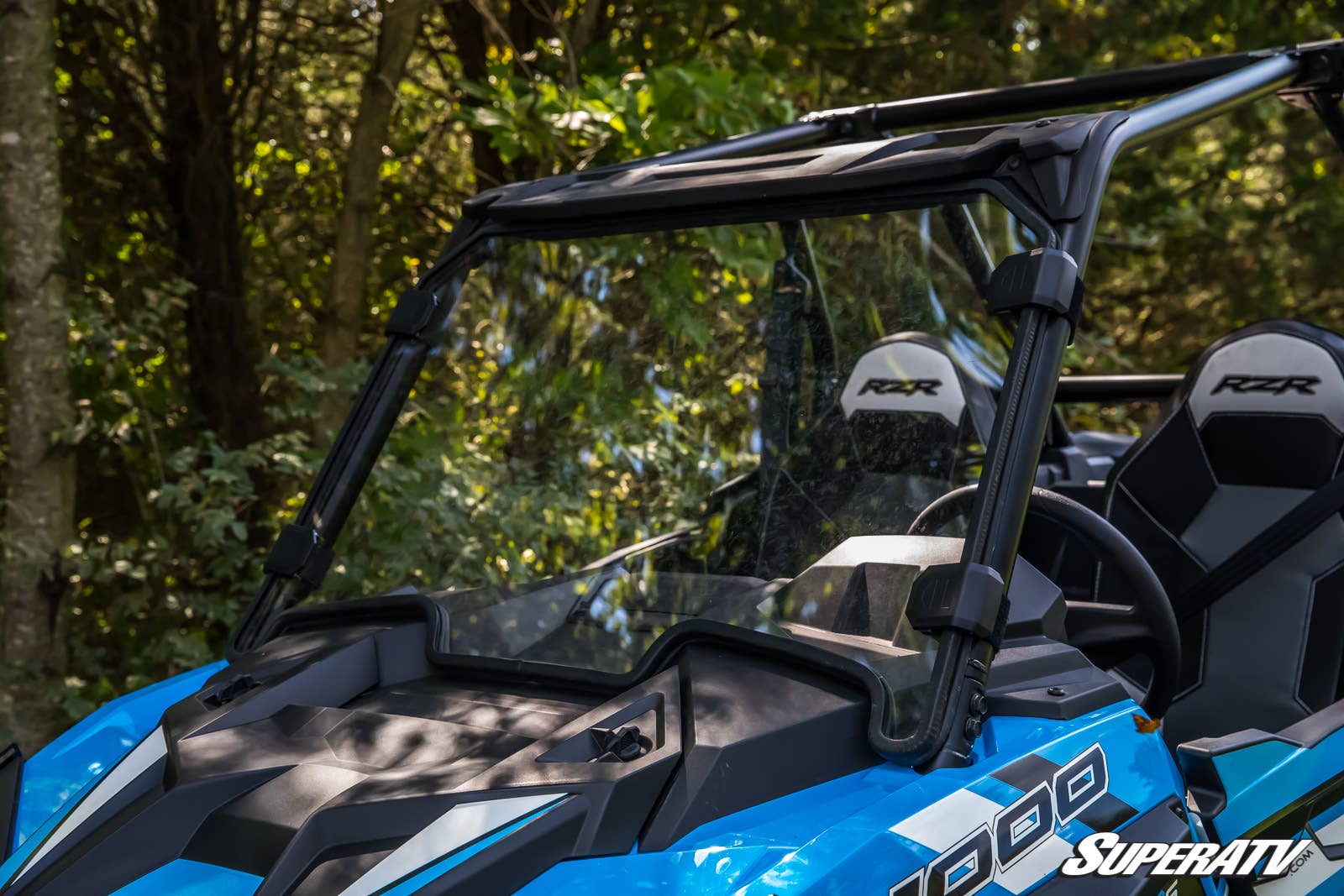 POLARIS RZR XP TURBO SCRATCH-RESISTANT FULL WINDSHIELD