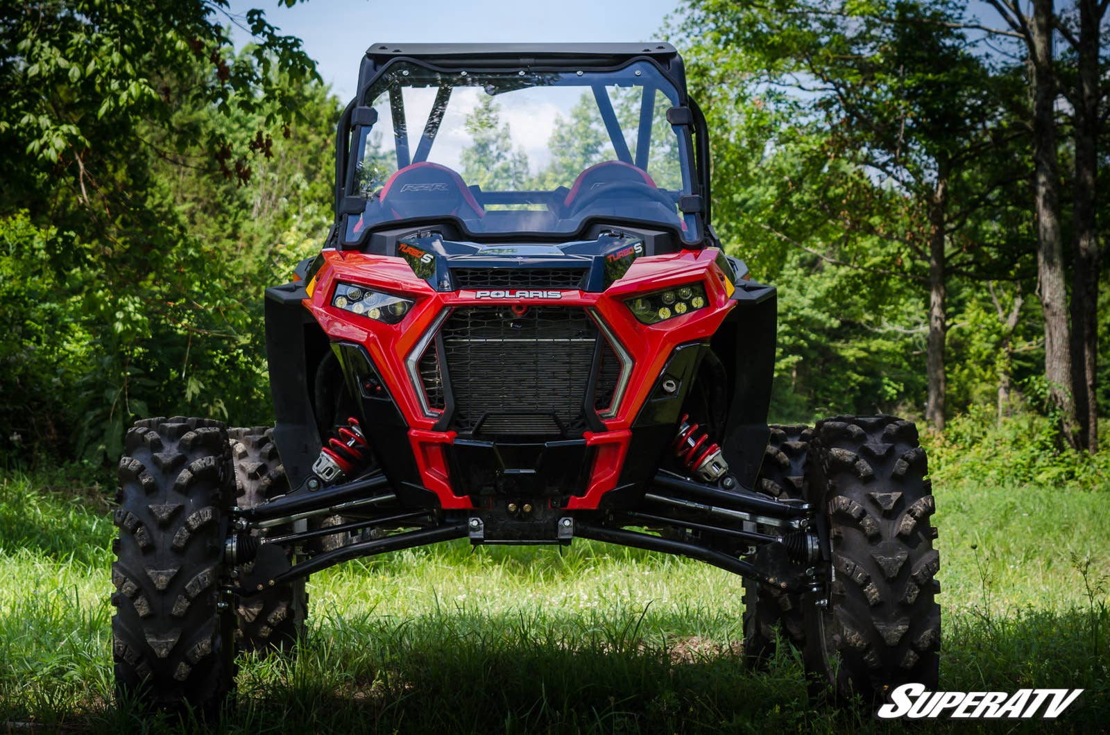 POLARIS RZR XP TURBO S SCRATCH-RESISTANT FULL WINDSHIELD