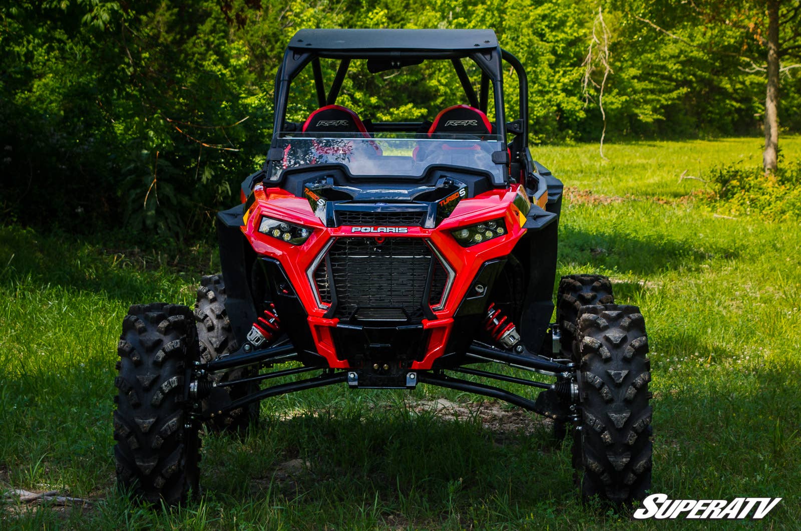 POLARIS RZR TURBO S HALF WINDSHIELD