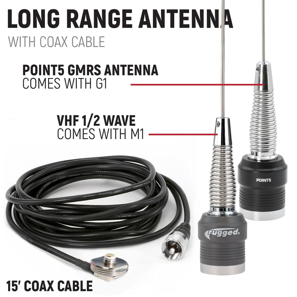 Can-Am Commander and Late Model Maverick Complete Communication Kit with Intercom and 2-Way Radio - Dash Mount