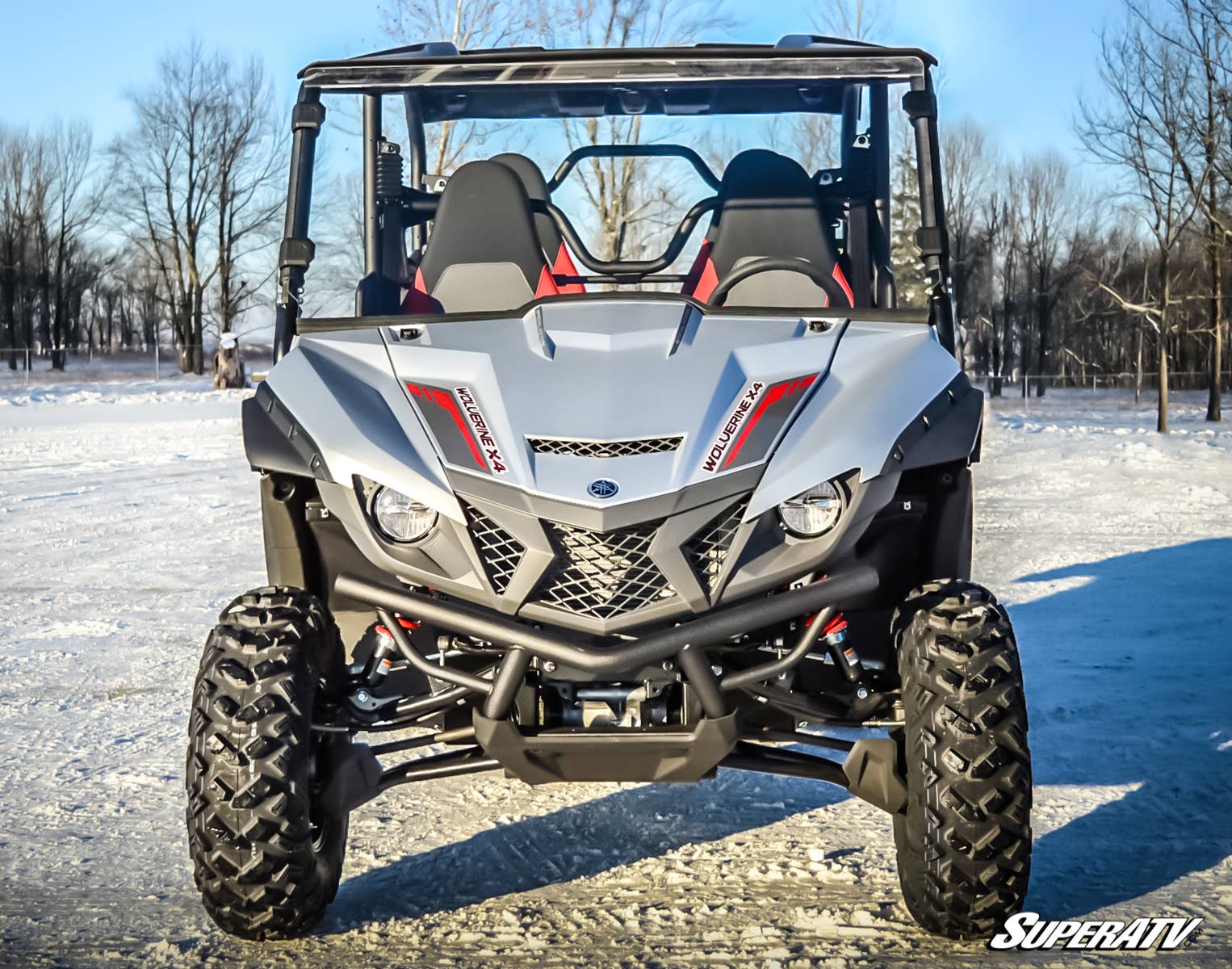 YAMAHA WOLVERINE X4 850 SCRATCH-RESISTANT FULL WINDSHIELD