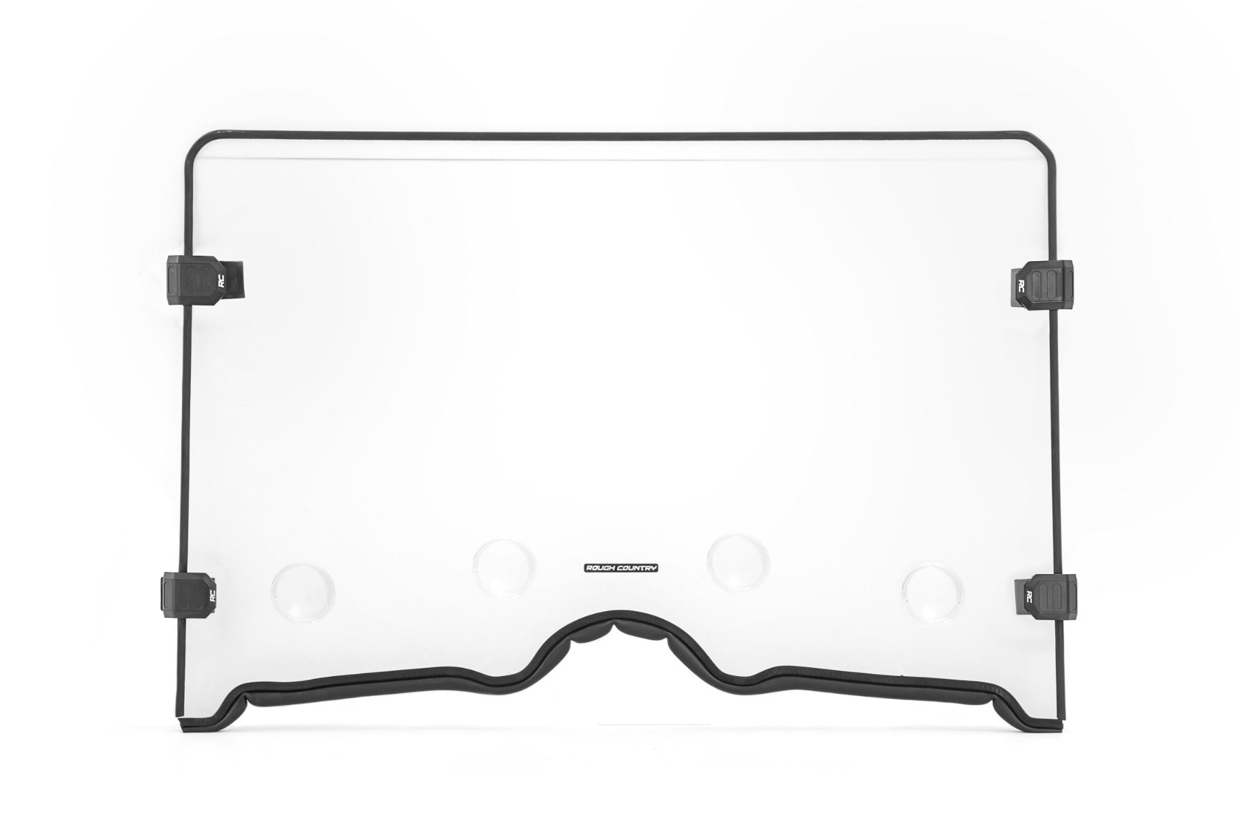 Vented Full Windshield | Scratch Resistant | Yamaha Rhino (06-08)