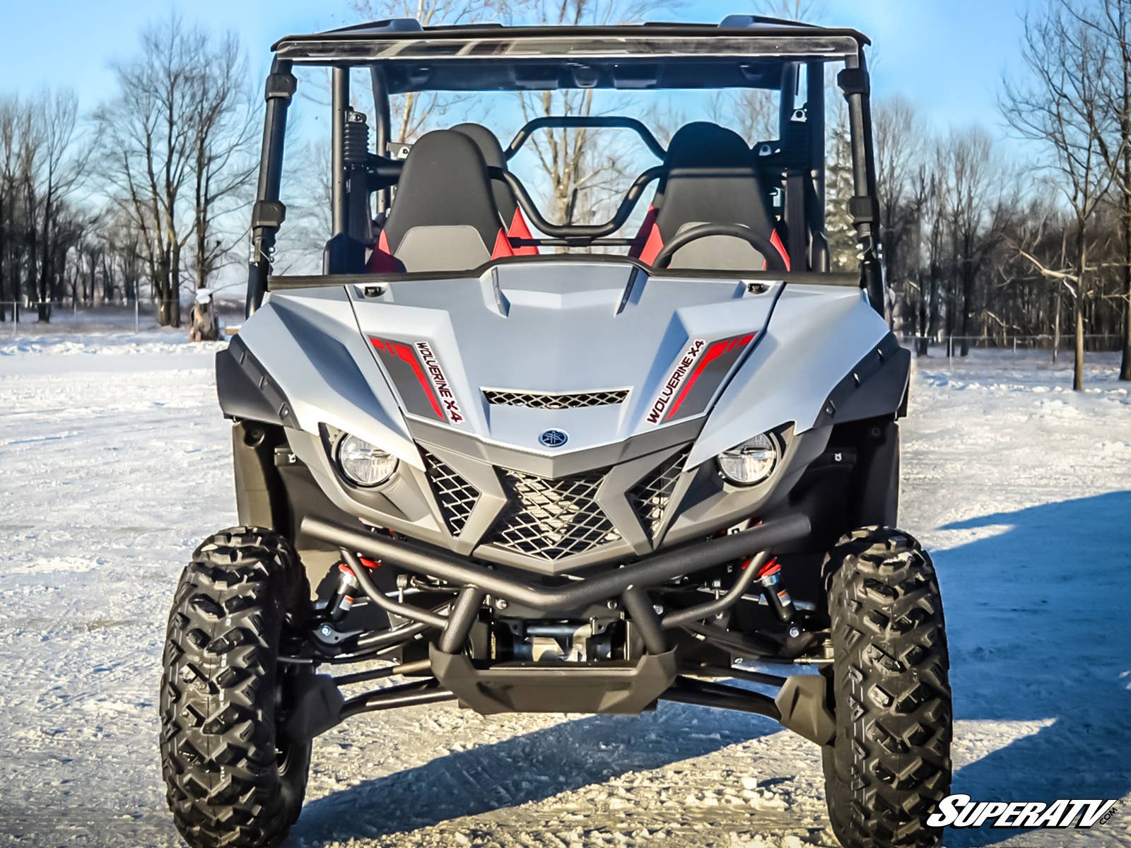 YAMAHA WOLVERINE X2 850 SCRATCH-RESISTANT FULL WINDSHIELD