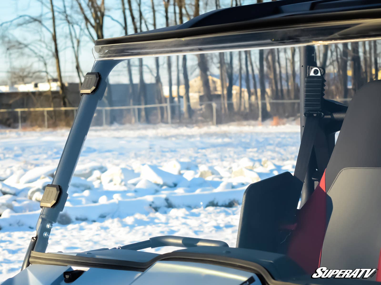 YAMAHA WOLVERINE X2 850 SCRATCH-RESISTANT FULL WINDSHIELD