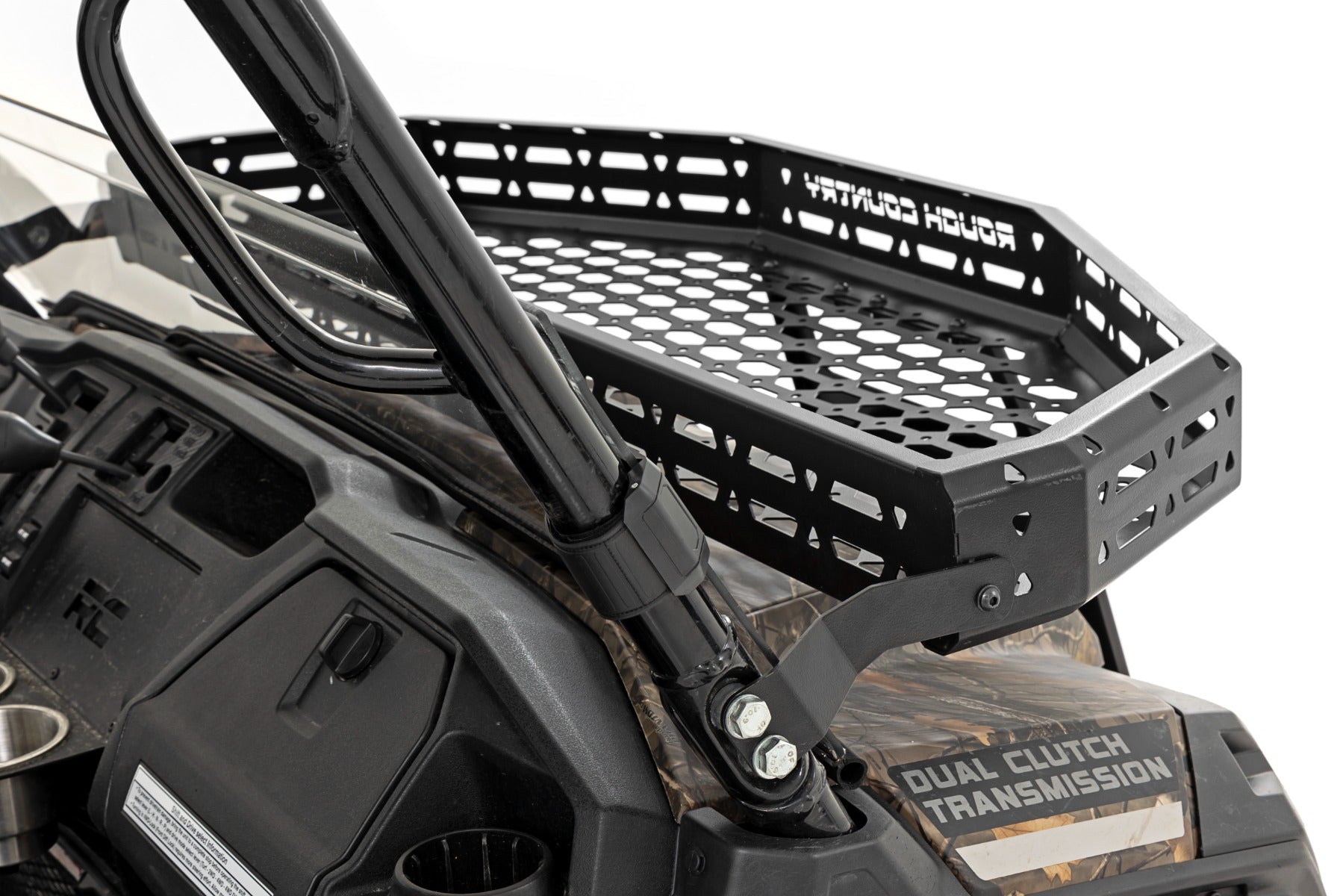 Front Cargo Rack | Black Series LED | 6" Light | Slime Line | Honda Pioneer 1000/Pioneer 1000-5