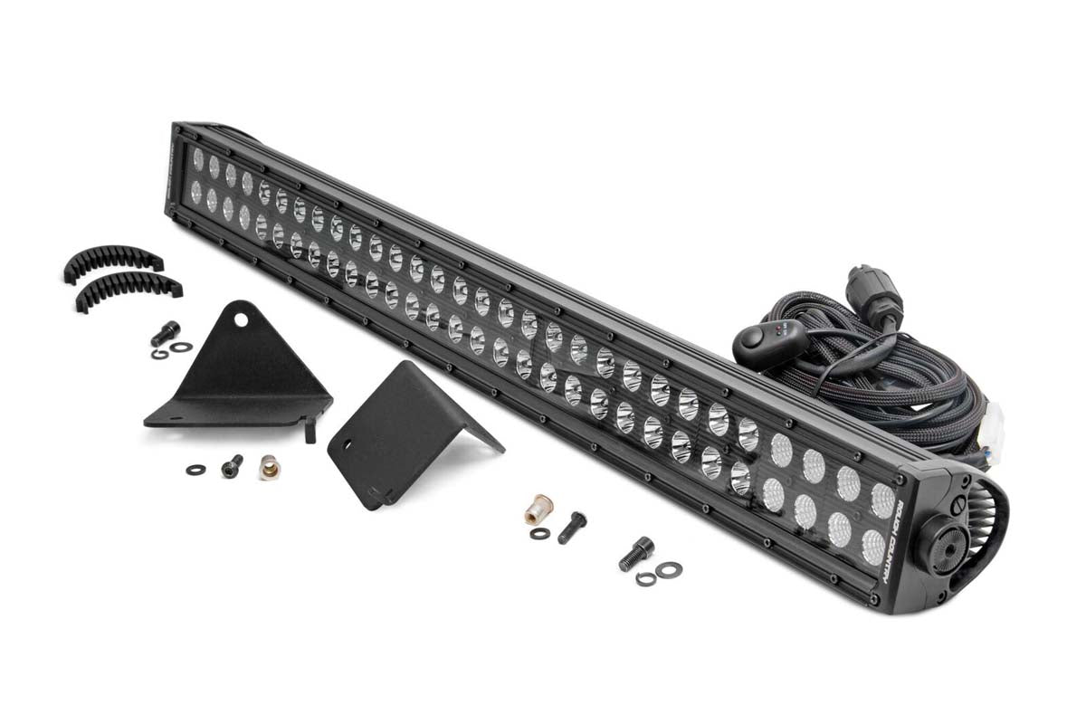 LED Light | Under Bed | 30" Black Single Row | Can-Am Defender HD 5/HD 8/HD 9/HD 10
