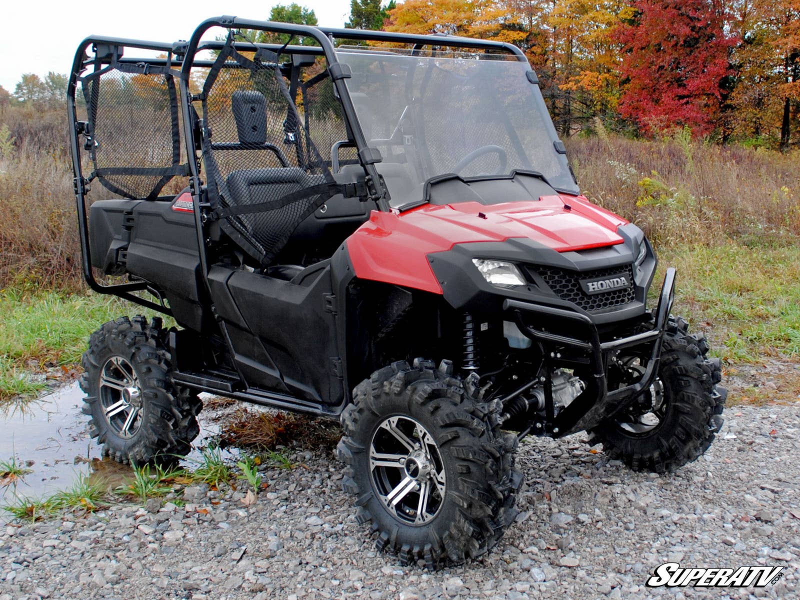 HONDA PIONEER 700 SCRATCH RESISTANT FULL WINDSHIELD