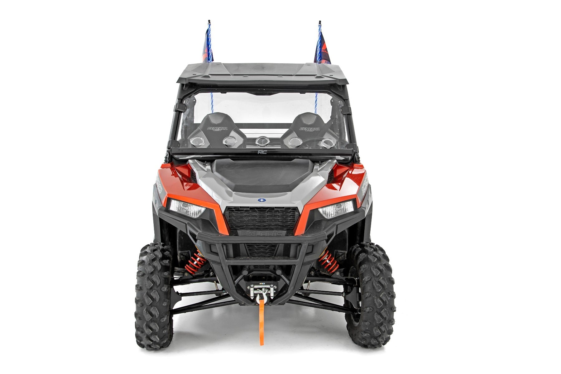 Vented Full Windshield | Scratch Resistant | Polaris General (20-22)