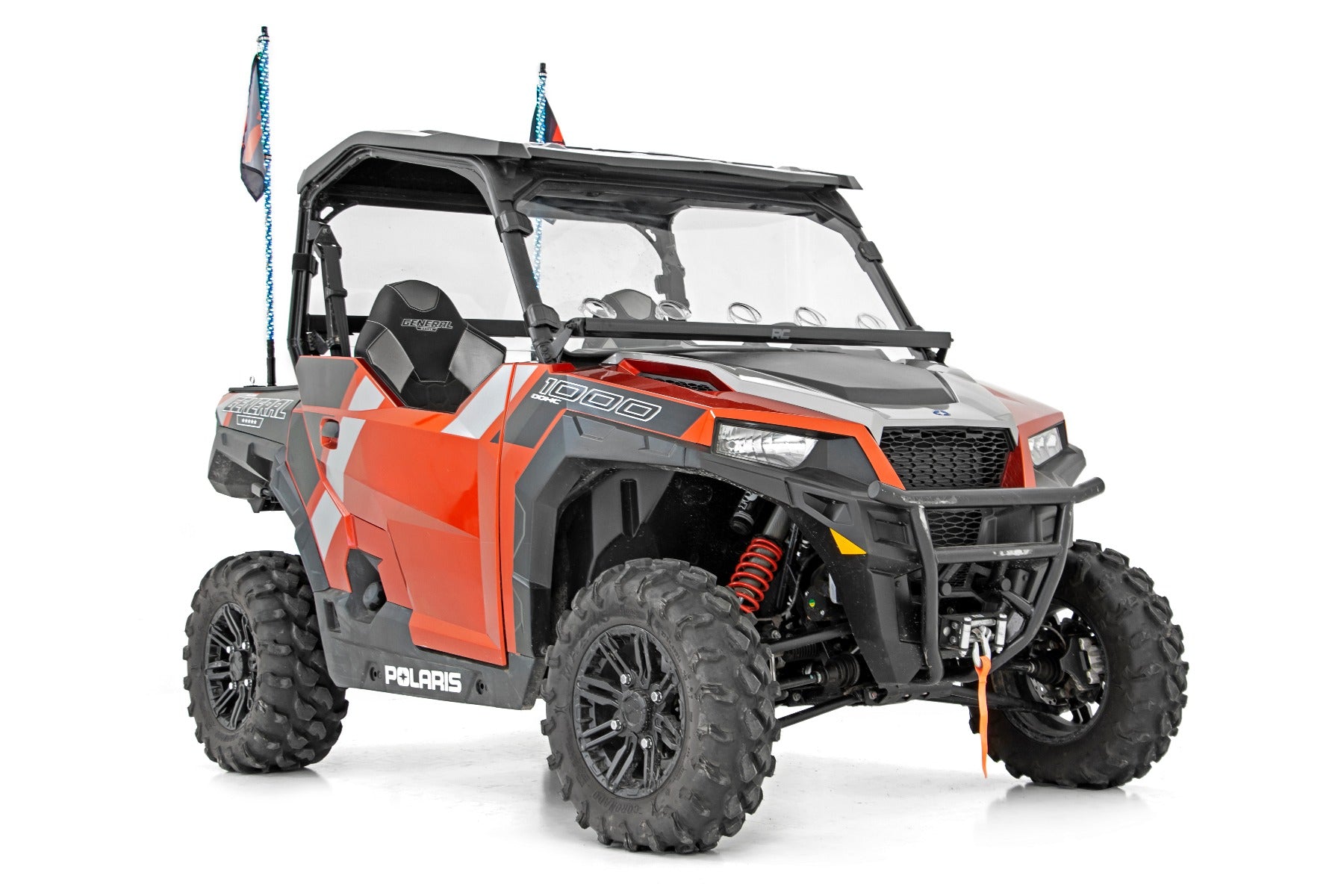 Vented Full Windshield | Scratch Resistant | Polaris General (20-22)