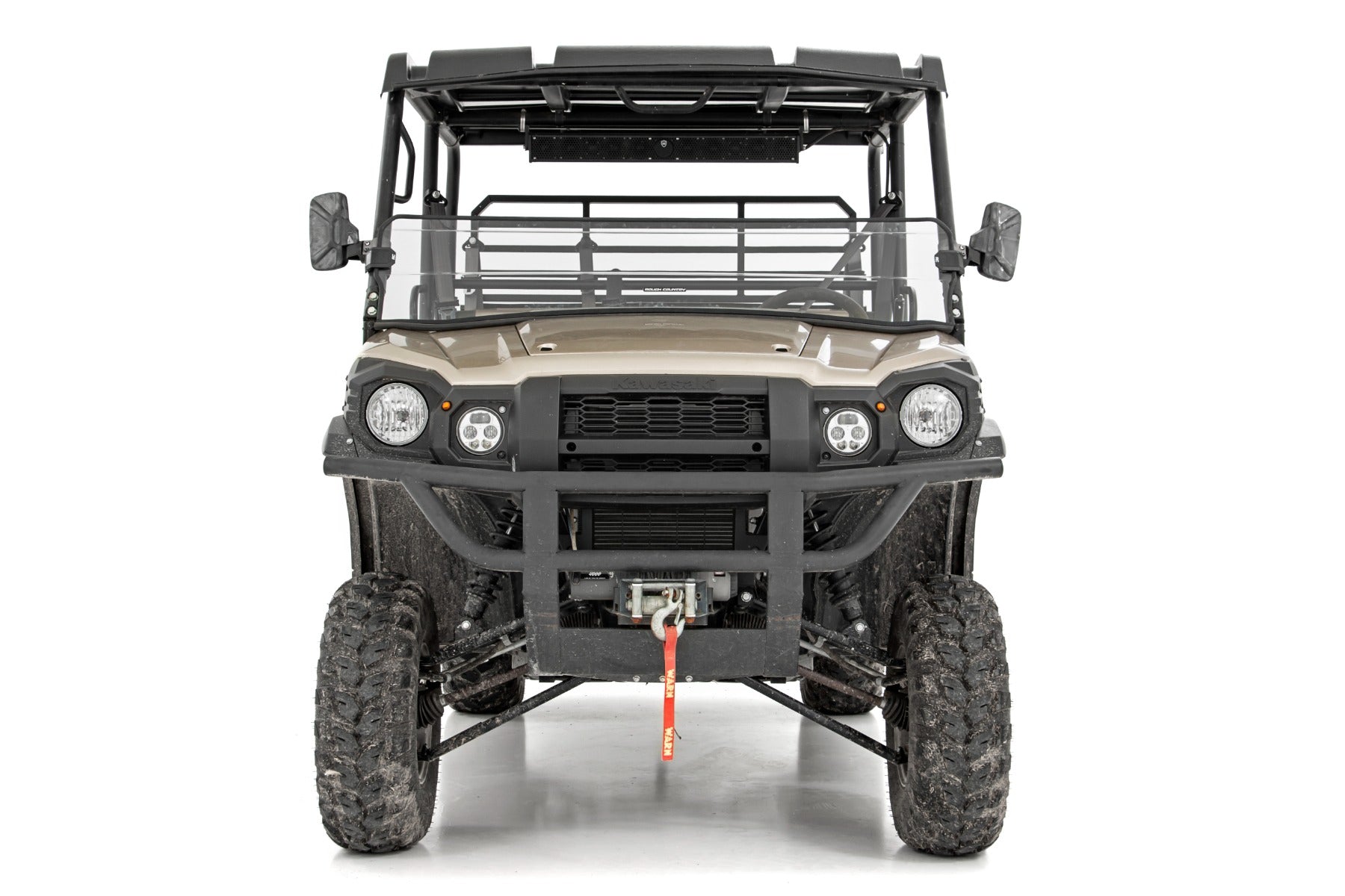 Half Windshield | Scratch Resistant | Kawasaki Mule