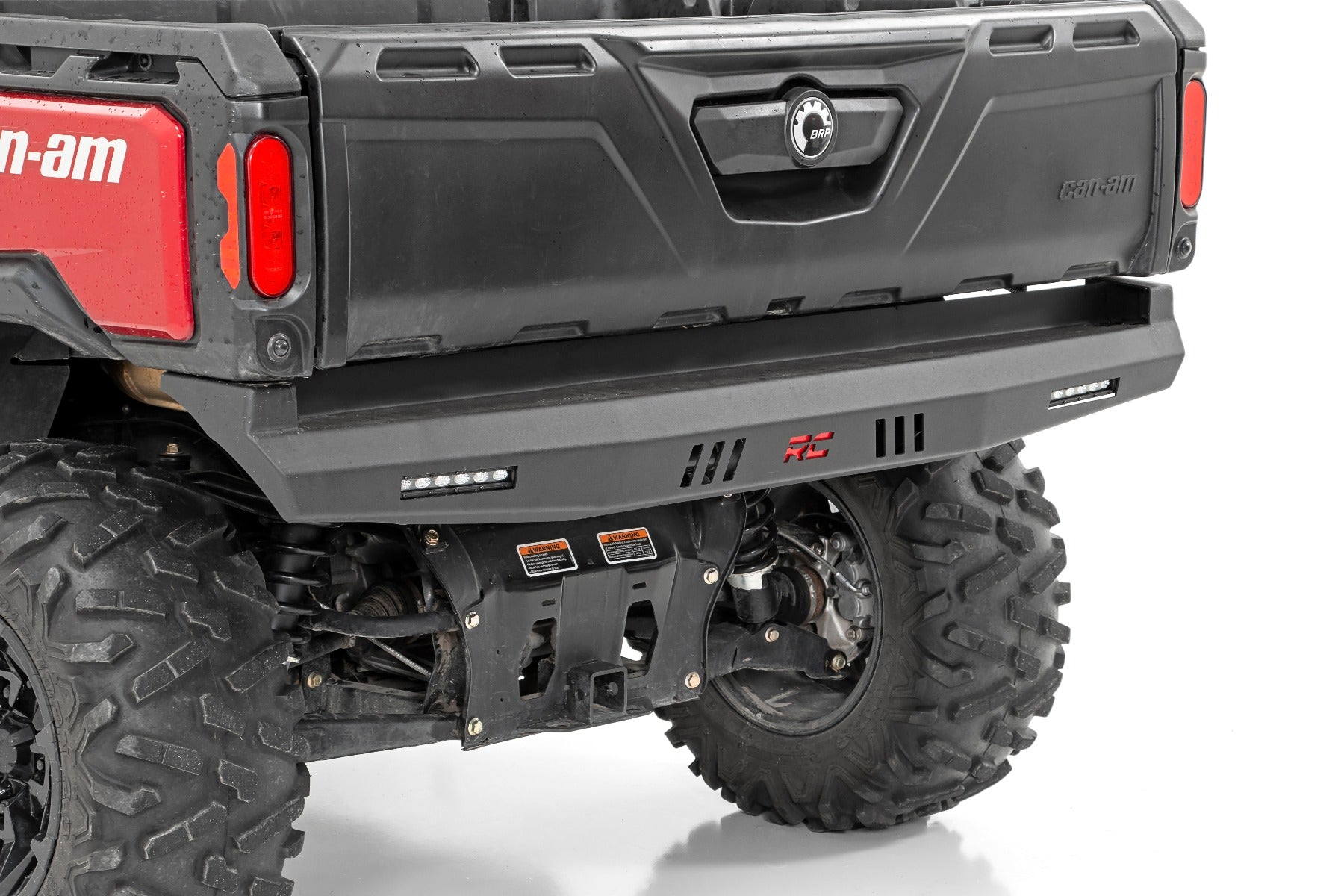 Bumper | Rear | 6" Black Slimline LED Pair | Multiple Makes & Models (Can-Am/Polaris)