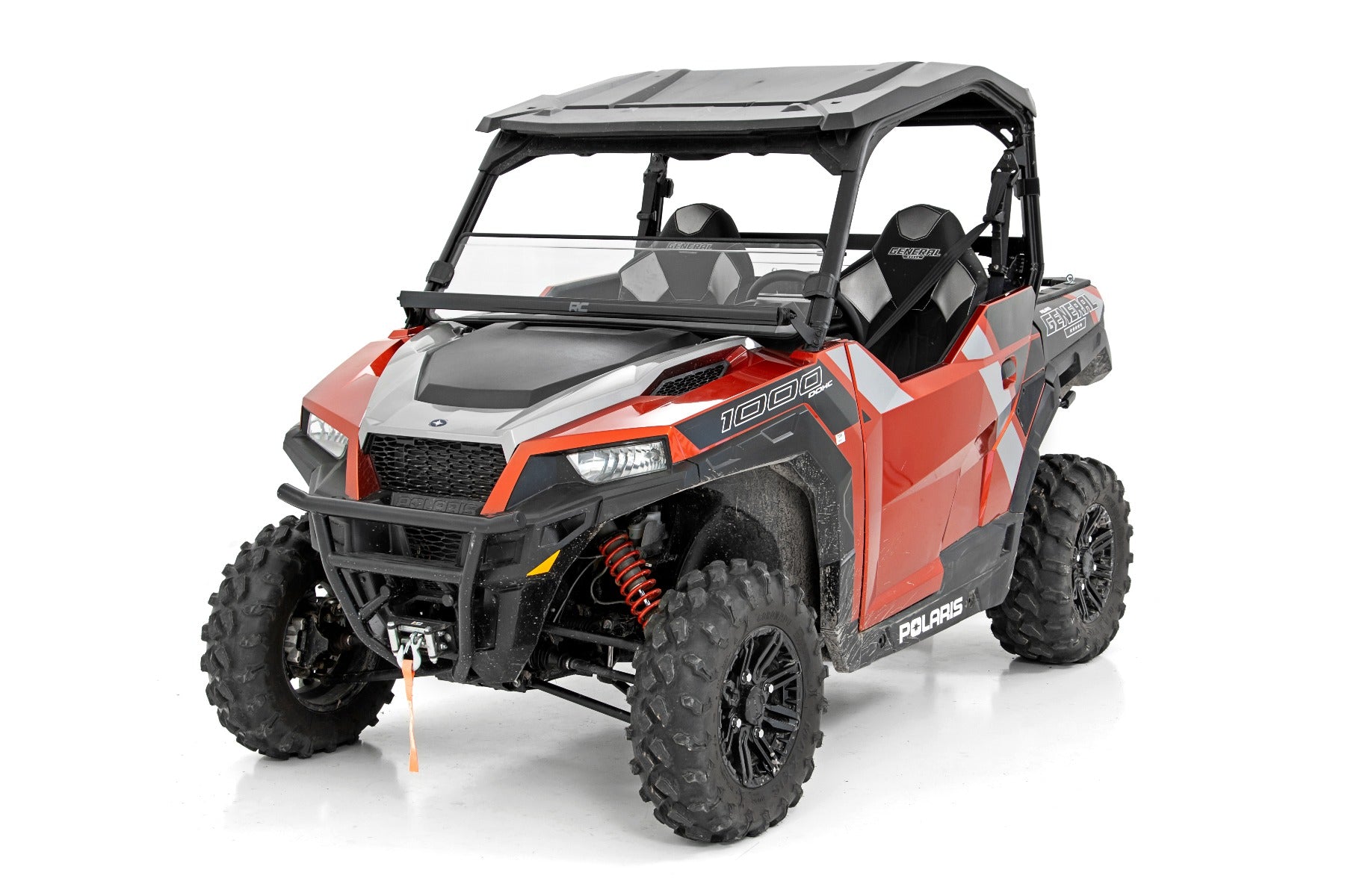 Half Windshield | Scratch Resistant | Polaris General/General XP 1000