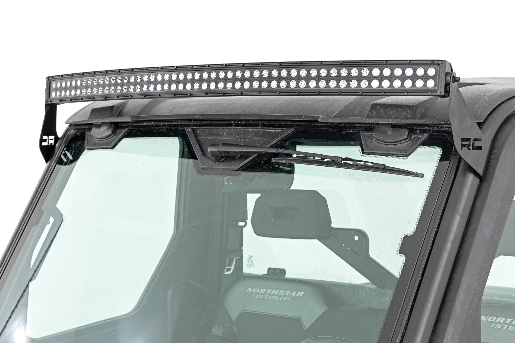 LED Light | Forward Mount | 50" Black Pair |Polaris Ranger 1000/Ranger XP 900/1000