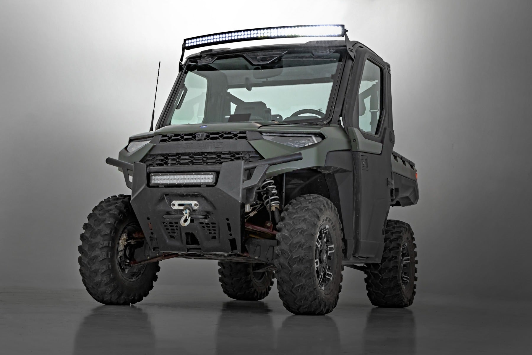 LED Light | Forward Mount | 50" Black Pair |Polaris Ranger 1000/Ranger XP 900/1000