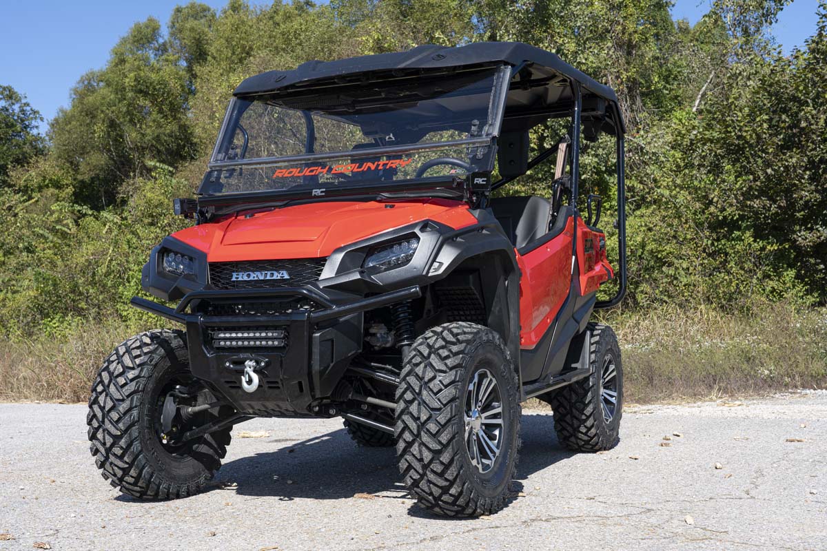 LED Light | Cage Mount | 50" Black Single Row | Honda Pioneer 1000/1000-5